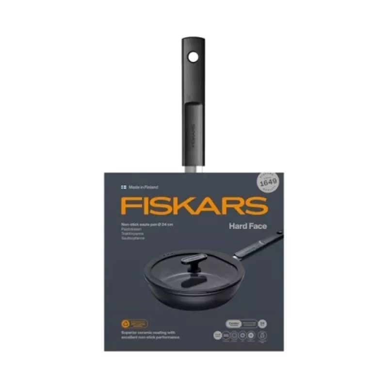 Frigideira antiaderente Fiskars Hard Face 1075528 24 cm 2,2L