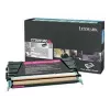 Lexmark - Cartucho de toner - Alta capacidade - 1 x magenta - 10000 páginas - LRP / LCCP (0C736H1MG)
