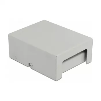 Patch panel Keystone DeLOCK 43407 4 portas cinzento
