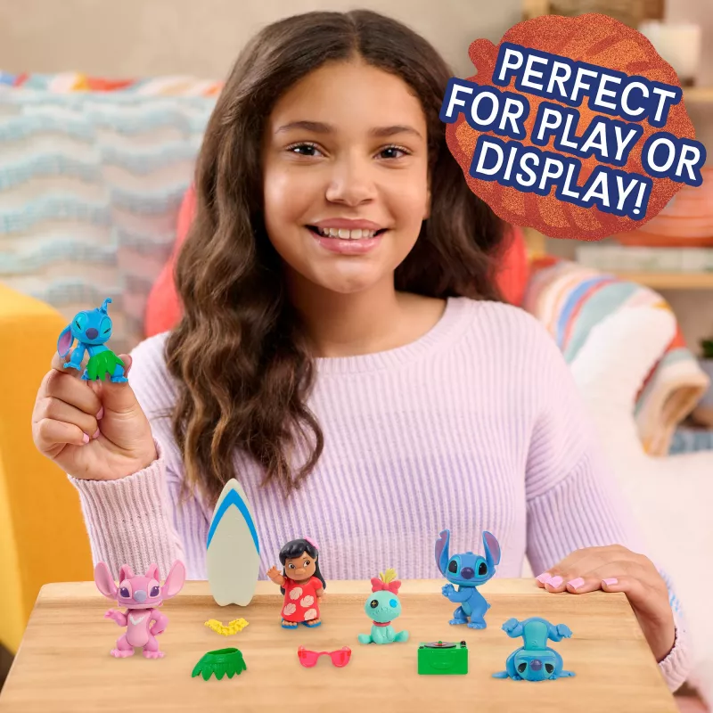 Disney Stitch Conjunto de Figuras Colecionáveis, Figura de Brinquedo