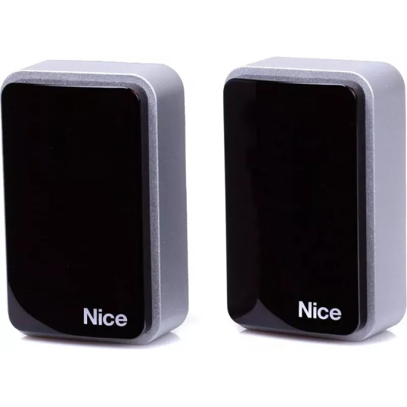 Sensor fotoelétrico Nice EPMB 30m preto cinzento policarbonato