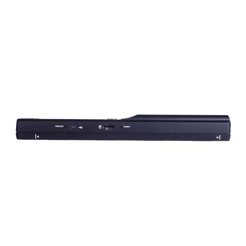 Leitor de caneta MEDIA-TECH MT4090, preto, indicador LED, USB 2.0, MicroSD, pilha AAA