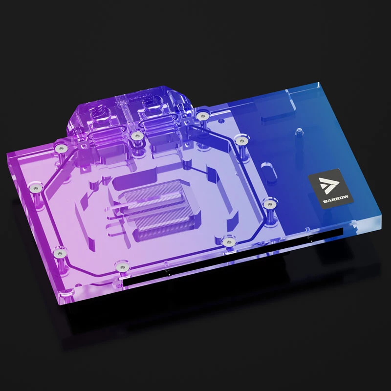 Bloco de água Barrow LRC2.0 para RTX 4090 Founders Edition Aurora RGB acrílico