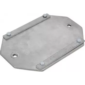 Placa de montagem EUROLITE 50301590 — acessório de montagem em aço para iluminação e rigging