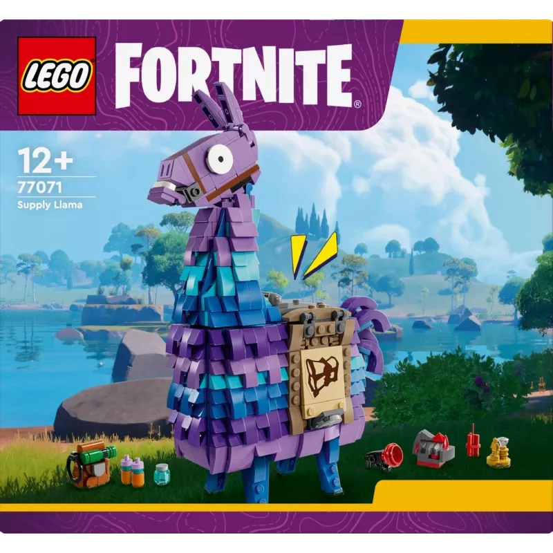 Brinquedo de armazenamento LEGO 77071 Fortnite Lama brinquedo de construção – unidade de armazenamento e exposição LEGO