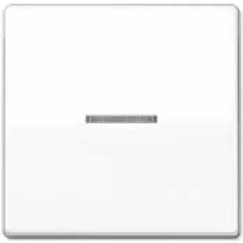 Mecanismo de interruptor de parede JUNG AS 591 KO5BFS WW, branco, IP44, compatível com séries 502/503/506