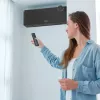 Aquecedor de parede Black & Decker BXWSH2001E 2000W, termostato ajustável, IP22, indicador LED, comando à distância, montagem na parede