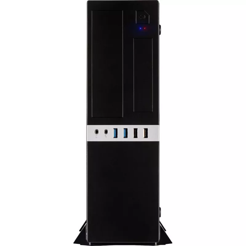 Inter-Tech IT-503 - SFF - Mini-ATX - sem fonte de alimentação (TFX12V) - preto mate - USB/Áudio (88881270)