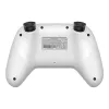 Comando gaming sem fios GameSir T4n Lite branco compatível com Bluetooth, sem fios, recarregável