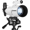 Bresser Optics CLASSIC 70/350 Refrator 140x preto, branco