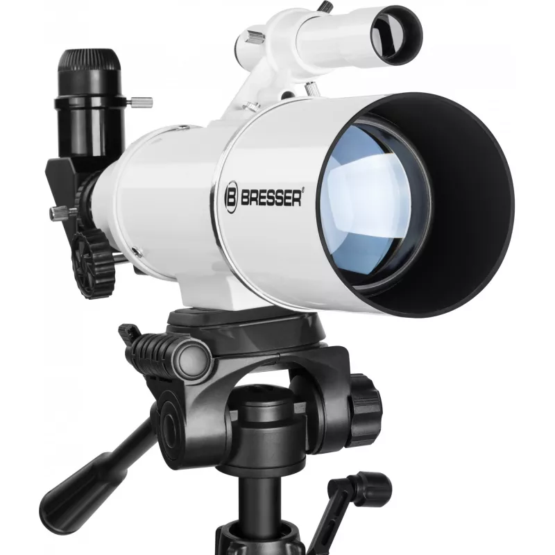 Bresser Optics CLASSIC 70/350 Refrator 140x preto, branco