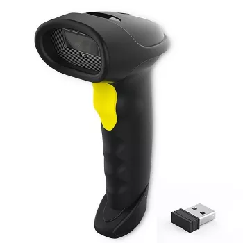 Leitor de códigos de barras QOLTEC 50880 1D/2D USB — leitor manual com interface USB