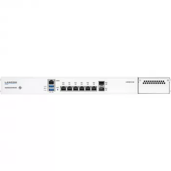 Firewall unificada LANCOM R&S UF-360 - firewall - 8 portas - GigE - 1U - montável em rack