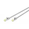 Cabo de rede Digitus CAT 6A S/FTP RJ-45 Cat6a 3 m cinzento