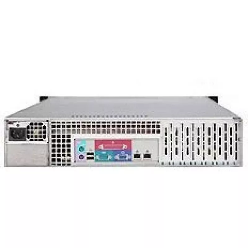 Supermicro SC825 TQC-600LPB - Montagem em rack 2U - E-ATX - SATA/SAS - Hot-Swap 600 Watt - Preto (CSE-825TQC-600LPB)