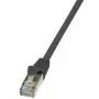Cabo de rede LogiLink Cat.6 U/UTP RJ-45 7,5 m Preto