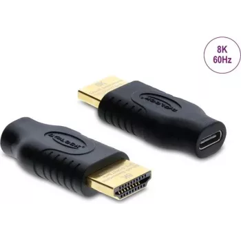 Adaptador DELOCK USB-C para HDMI (DP Alt Mode) 8K 60 Hz com HDR e HDCP