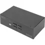 Switch KVM Digitus DS-12883 4 Portas Dual Display 4K HDMI USB