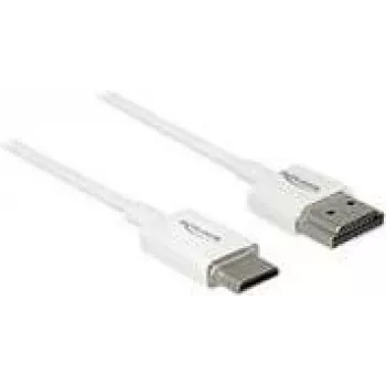 Cabo HDMI DeLOCK 85140 0,25 m Type A para Type C branco