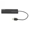 Hub USB Tellur Basic 4 portas USB 2.0 — preto, 4 portas USB-A