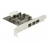 Placa de interface FireWire A/B DeLOCK PCI Express 89153