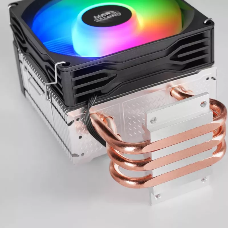 TACENS Mars Gaming MCPU-X3 90 PWM cooler de CPU, TDP de 190 W, preto