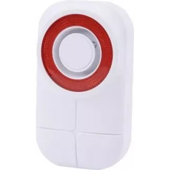 Sirene exterior sem fios Olympia 6109 Outdoor vermelho branco