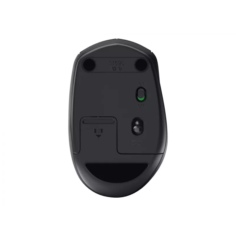 Rato Logitech M590 para destros RF sem fios + Bluetooth ótico 1000 DPI