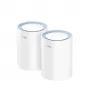 Sistema Mesh Cudy M1200 pack de 2 – Wi-Fi 5 dual band (300/867 Mbit/s), 2 unidades, 1 porta LAN, suporta 100 dispositivos