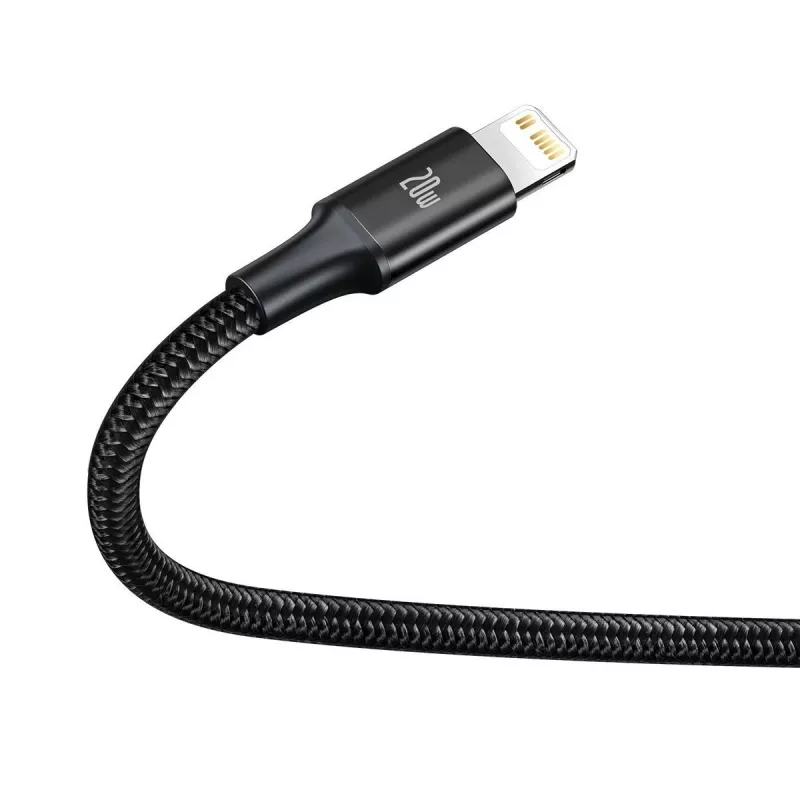 Baseus Rapid Cabo USB 3-em-1 1,5 m USB A USB C/Micro USB A/Lightning Preto