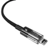 Cabo de carregamento rápido Baseus Gem USB para IP 2,4A 2 m preto