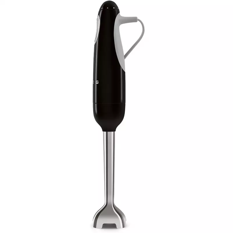 Misturadora de mão Smeg HBF03BLEU — 700 W batedeira manual, copo de 1,4 L, lâmina de aço inoxidável, preto