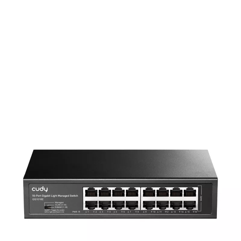 Switch Cudy GS1016E switch 16 portas Gigabit Ethernet unmanaged, 16× 10/100/1000 Mbit/s