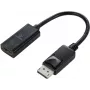 Conversor DisplayPort Renkforce RF-5596324 [1x ficha DisplayPort – 1x conector fêmea HDMI] preto DisplayPort 1.2 23 cm (RF-5596324)