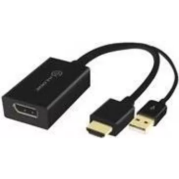 Alogic HDDPU-ACTV - DisplayPort - HDMI + USB - conector macho - conector fêmea - 3840 x 2160 píxeis - 120 Hz