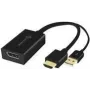 Alogic HDDPU-ACTV - DisplayPort - HDMI + USB - conector macho - conector fêmea - 3840 x 2160 píxeis - 120 Hz