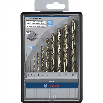 Conjunto de brocas helicoidais HSS Bosch 2607019925