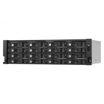 QNAP - TL-R1600PES-RP - Conjunto de discos - 16 baías (SATA-600 / SAS-3) SAS 12Gb/s (externo) montagem em rack 2U