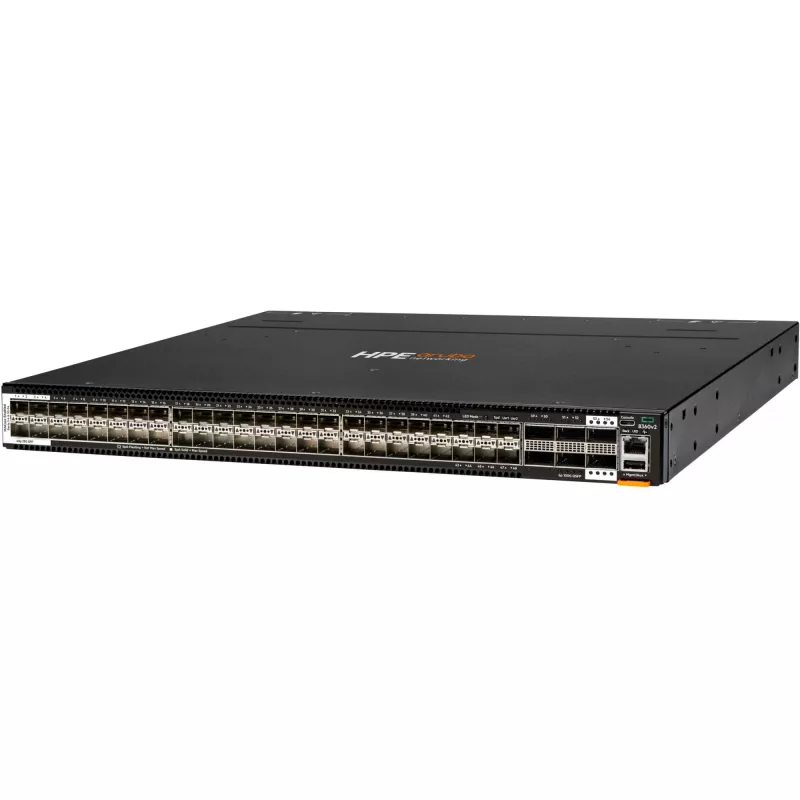 HPE - Aruba CX 8360-48Y6C v2 - Switch - L3 - gerido - 44 x 1/10/25 Gigabit SFP / SFP+ / SFP28 + 4 x 10 Gigabit / 25 Gigabit SFP+ / SFP28 + 4 x 40/100 Gigabit QSFP+ / QSFP28 + 2 x