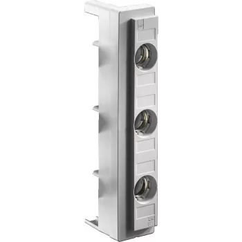 Placa de ligação Rittal SV 3433.030 — caixa de poliamida, branco, 940 g, pack de 10
