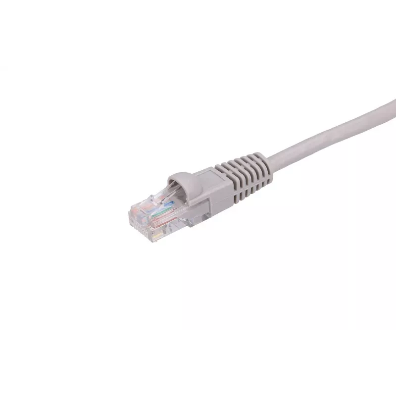 Cabo de patch LAN Extralink Cat5e UTP 1 m, RJ-45 a RJ-45, cinzento