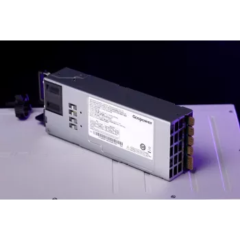 Fonte de alimentação MikroTik G1483-0600WNB 600W, compatível com dispositivos MikroTik, proteção contra sobretensão e curto-circuito