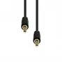 Cabo fino de 4 pinos ProXtend M4S-01 preto 1 m – cabo fino de 4 pinos para ligações de energia e sinal