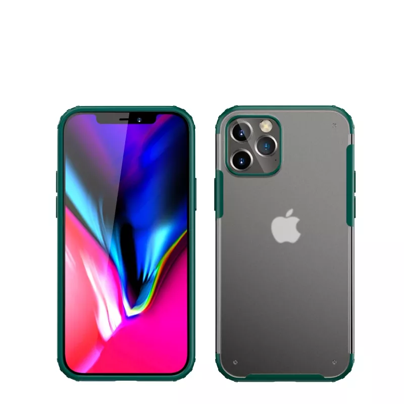 Capa protetora resistente a impactos Devia para iPhone 12 Pro Max, verde