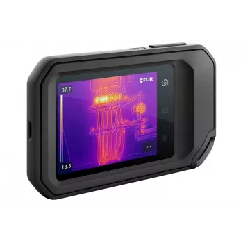 Câmara térmica FLIR C-5 preta ecrã incorporado 160 x 120 píxeis