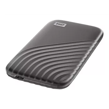 SSD externo | WESTERN DIGITAL | My Passport | 1TB | USB-C | velocidade de escrita 1000 MB/s | velocidade de leitura 1050 MB/s | WDBAGF0010BGY-WESN