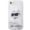 Karl Lagerfeld | Capa original IPHONE SE 2022/SE 2020/7/8 Karl Lagerfeld capa rígida brilhante Choupette Head (KLHCI8LNCHCS)
