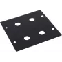 Módulo Omnitronic 2HE 4x conector fêmea jack 88x88mm módulo de painel