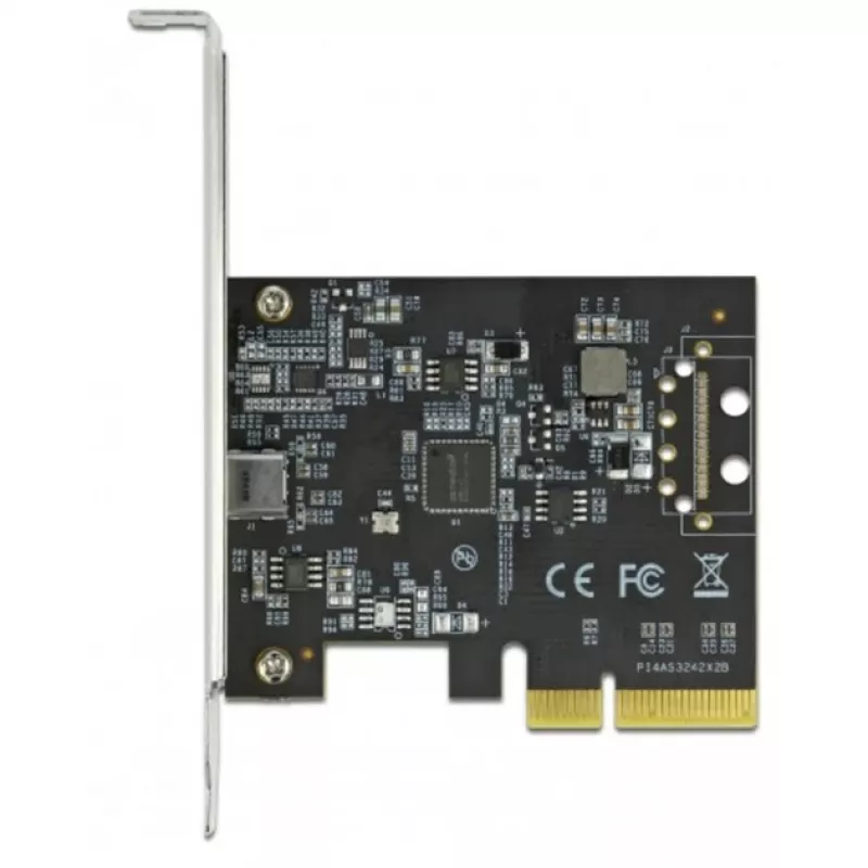 DeLOCK - Adaptador USB - PCIe 3.0 x4 Low-Profile - USB 3.2 Gen 2x2 x 1 (89036)