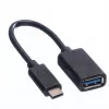 Adaptador de cabo USB 3.1 C-A M/F 0,15 m VALUE 11.99.9030